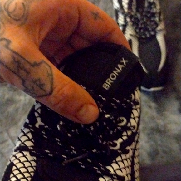 BRONAX black&white art style👟🆕 non used. Perfect condition. Check pics! - Picture 6 of 12